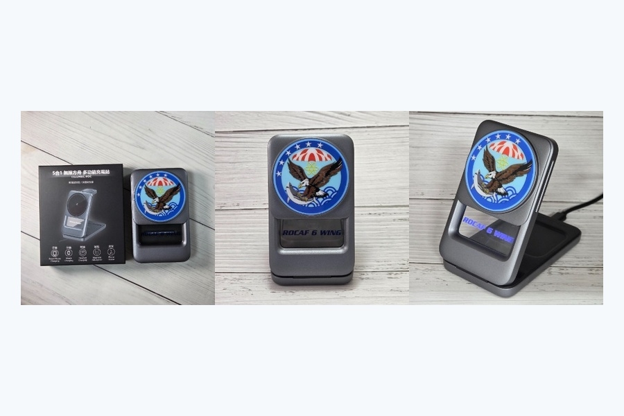 空軍CG22MWC-MDC五合一無線方舟充電站客製案例 空軍CG22MWC-MDC五合一無線方舟充電站客製案例